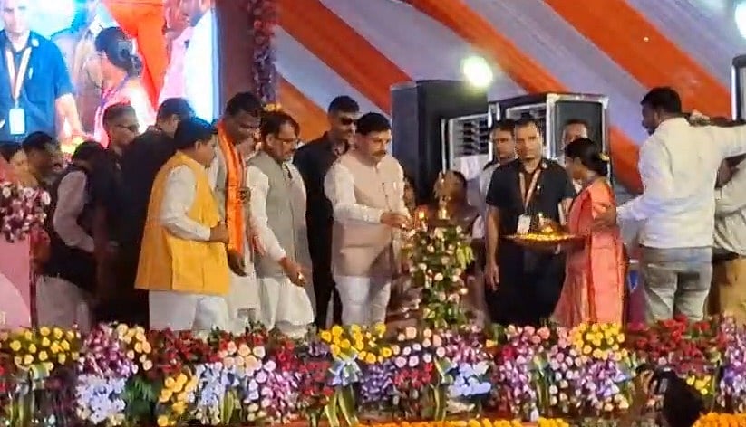 MP CM Mohan Yadav Performs 'Bhoomi Pujan' For ₹106 Crore Development Projects In MP’s Panna