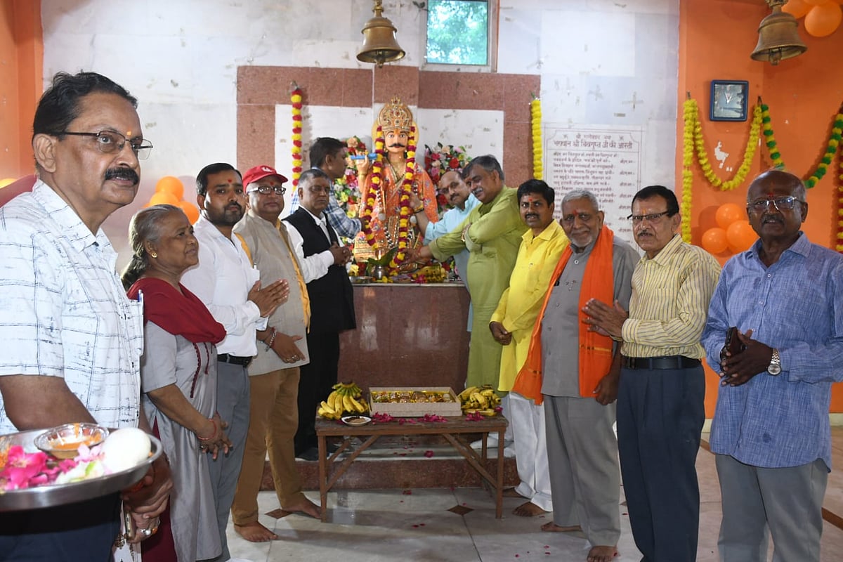 UP News: Grand Celebration Marks Foundation Day Of Shri Chitragupt Dham In Lucknow