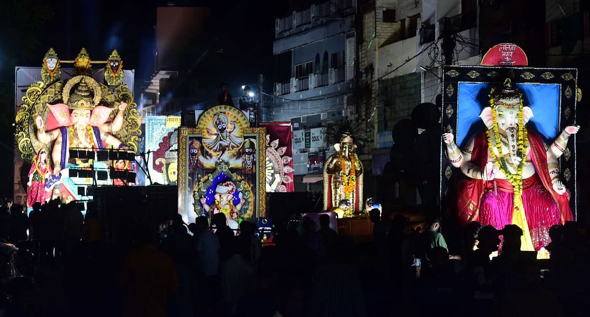 WATCH: Bappa Heads For Visarjan With Dhol, DJ & Devotion In Bhopal
