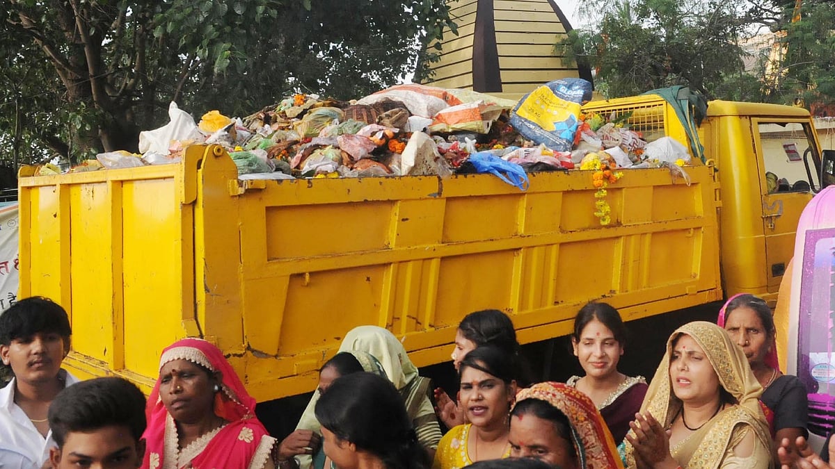 Bhopal: 80-Ton Waste Cleared From Ghats Post Idol Immersion