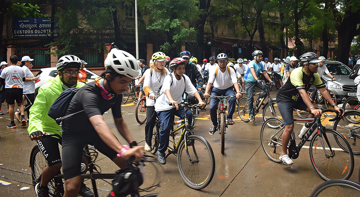 Miles For Sight: Cyclothon Promotes Eye Donation, Marks SSEI’s 2nd Anniversary In Mumbai