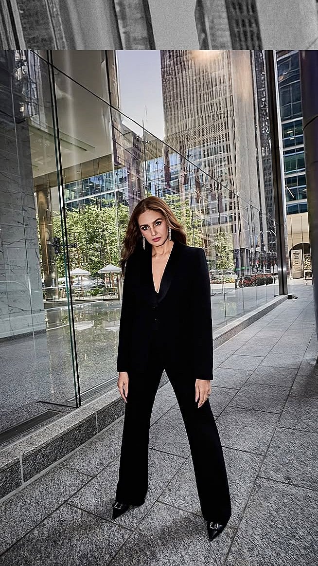 Huma Qureshi's Insane Transformation Shocks Fans: Looks Sizzling In Armani Pantsuit