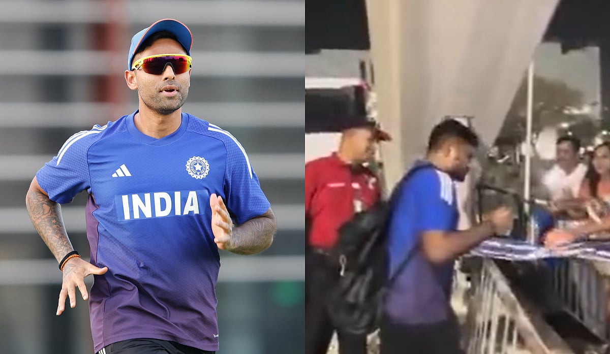 Video: Suryakumar Yadav Quips 'Local Boy' As Fans In Dubai Go Berserk On Spotting Sanju Samson After Training Session Ahead Of Asia Cup 2025