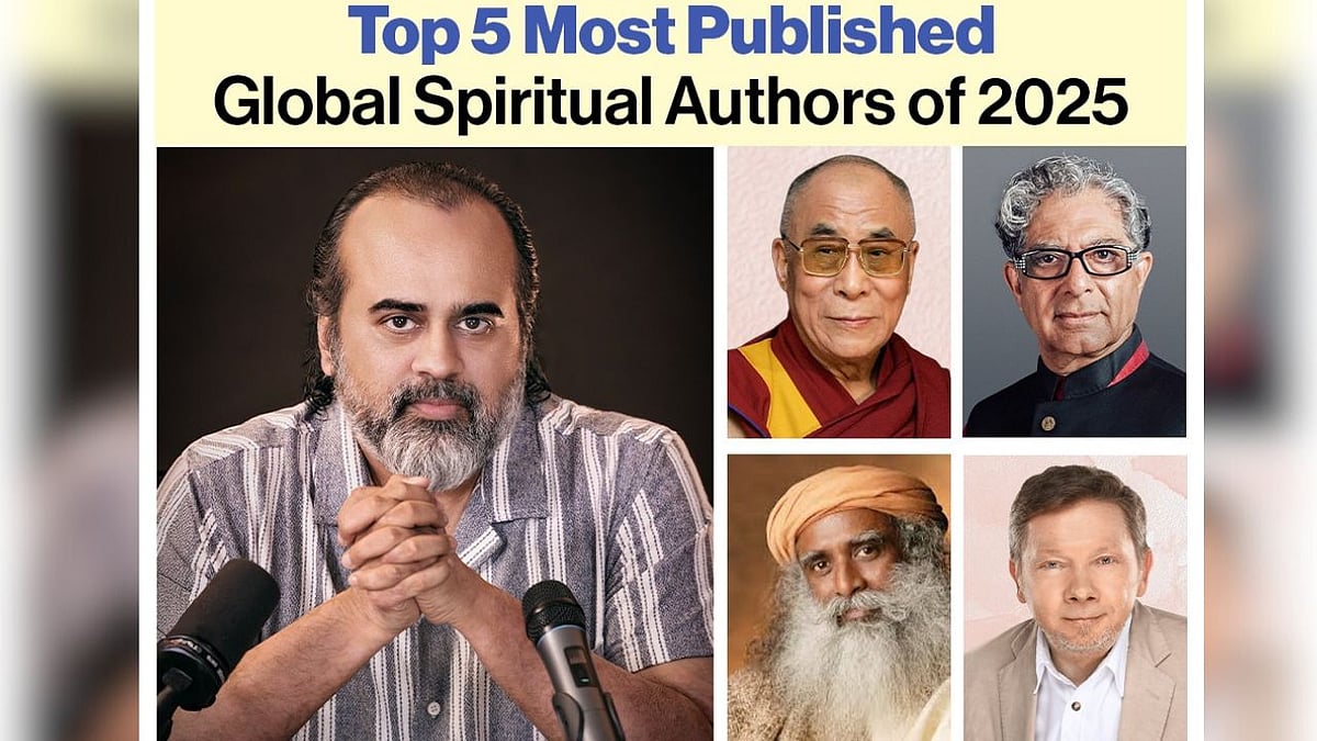 Top 5 Most Published Global Spiritual Authors Of 2025