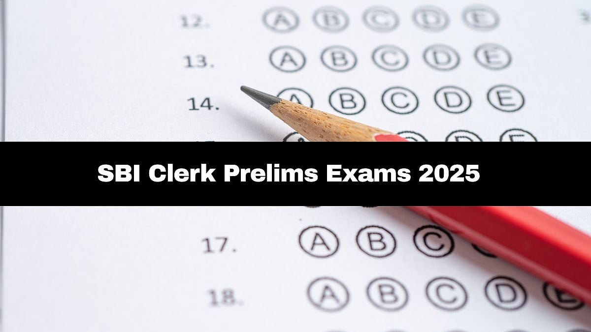 SBI Clerk Prelims Exam 2025 Dates Out; Admit Card Soon