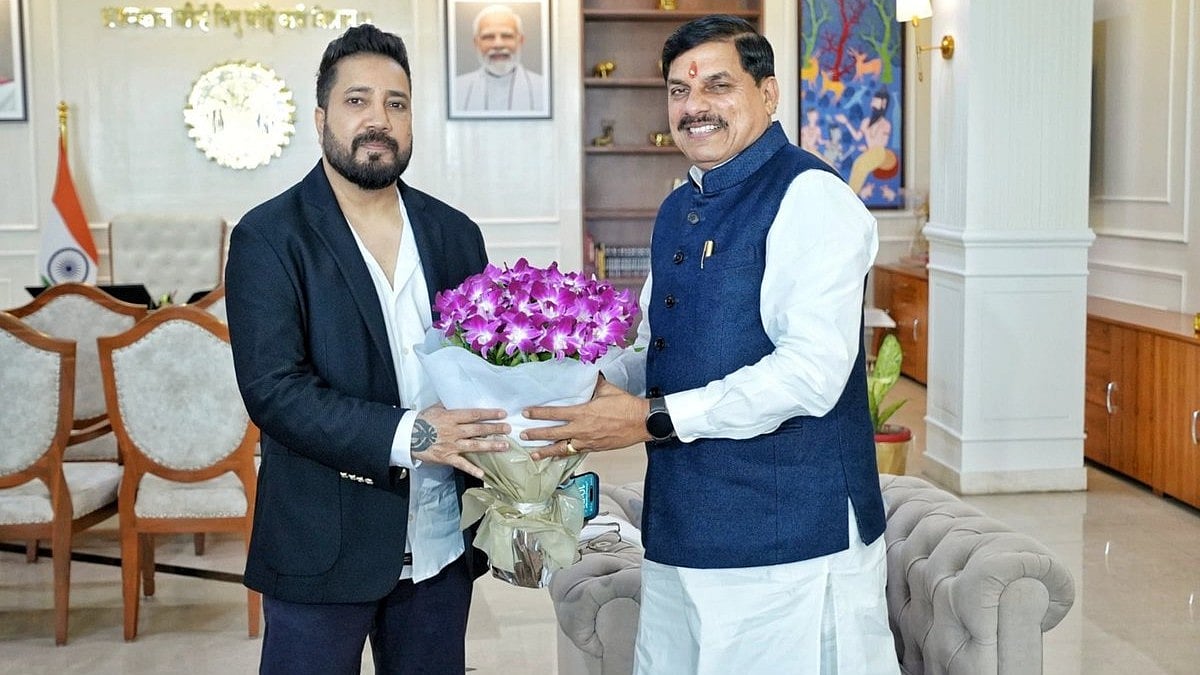 WATCH: Madhya Pradesh Mohan Yadav Meets Singer Mika Singh At Samatva Bhavan In Bhopal