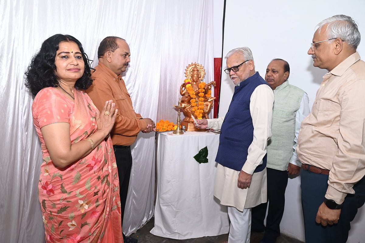 Ganesha At The National Symposium On Indian Knowledge Traditions, Hosted At SABVGACC