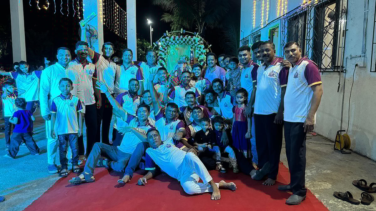 Navi Mumbai Fire Brigade Celebrates Ganeshotsav At Work Amidst Duty Calls