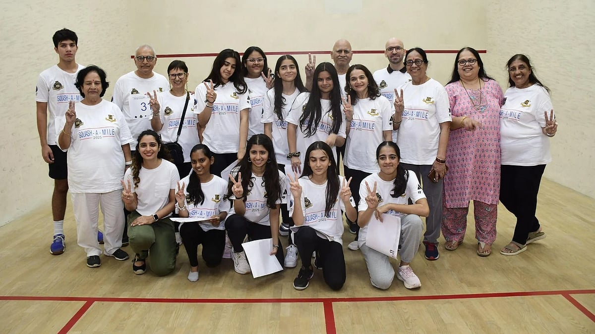 BD Somani International School Marks 13th Annual ‘Squash A Mile’, Raises Over ₹23.5 Lakh For...