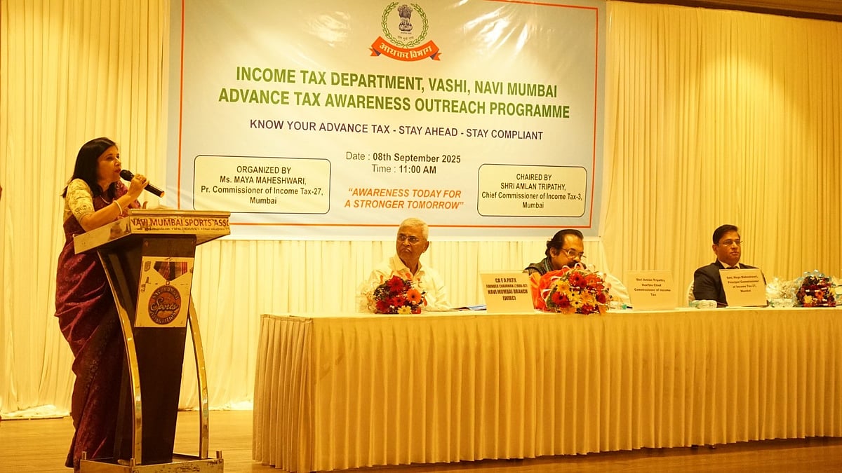 Income Tax Dept. Holds Advance Tax Awareness Outreach in Navi Mumbai