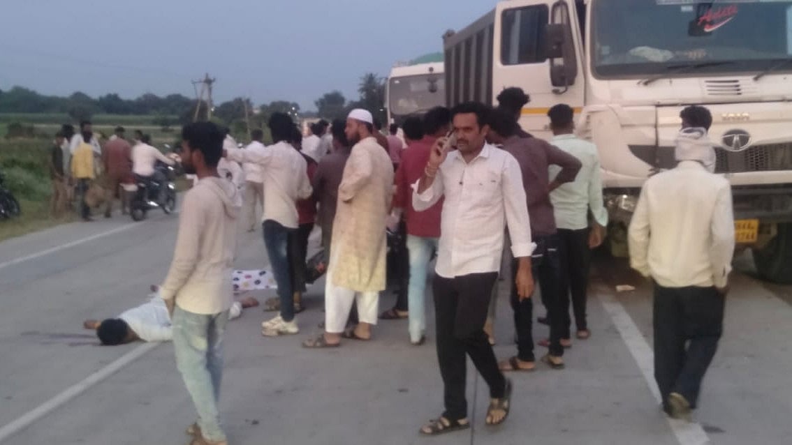 Beed: BJP Sarpanch Jalghavan Tanda & Granddaughter Killed In Fatal Parli Road Accident