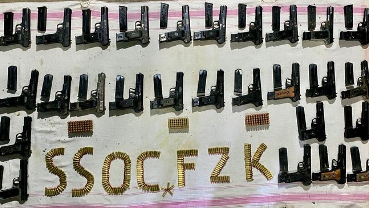Punjab Police Bust Cross-Border Arms Module In Amritsar, Six Arrested With Weapons And ₹5.75 Lakh Hawala Money
