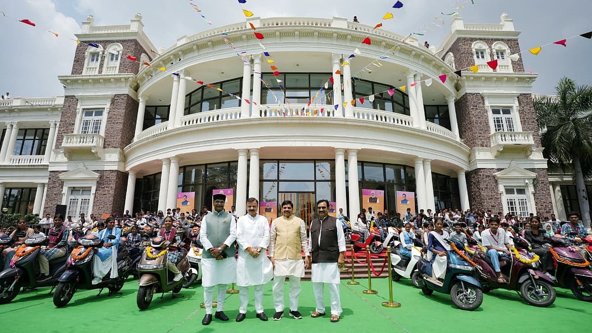 WATCH: 'Our Youth Must Create Jobs,' Says CM Mohan Yadav Distributing Scooters To Over 7k...
