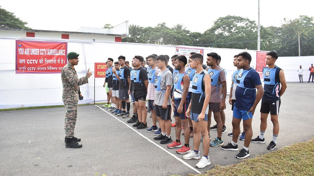 Assam: Indian Army Conducts Successful Recruitment Rally For Northeast Youth At Narangi Cantonment