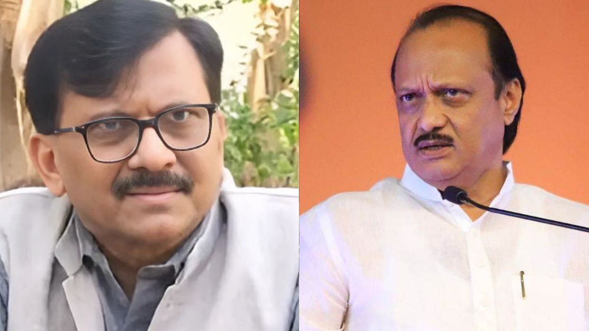 'He Is Half-Pakistani': Shiv Sena UBT Leader Sanjay Raut Lashes Out At Deputy CM Ajit Pawar Amid Ind-Pak Match Boycott Row | VIDEO