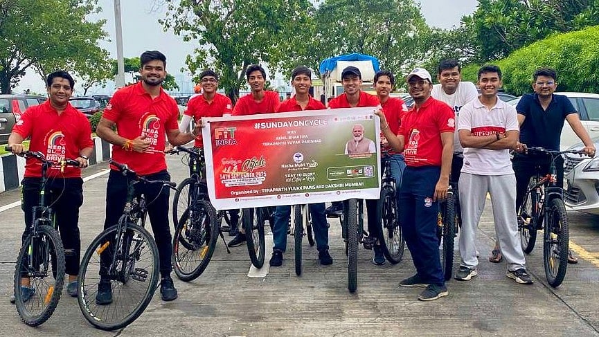 Cycling Rally Promotes Fitness, Anti-Drug Campaign