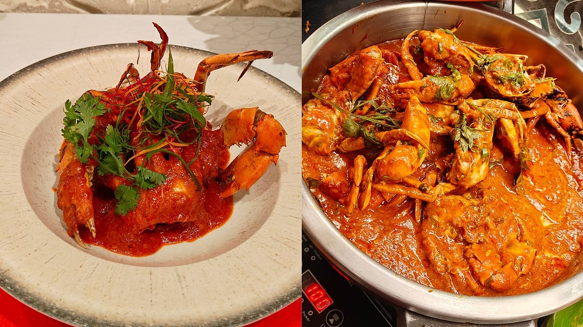 The legendary Mud Chilli Crab