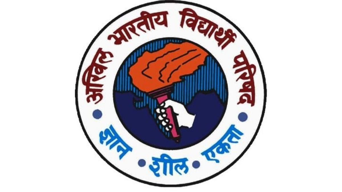 ABVP Members Stage Protest At Mohanlal Sukhadia University In Udaipur Over VC Calling Aurangzeb A 'Capable Administrator' | X @ABVPVoice