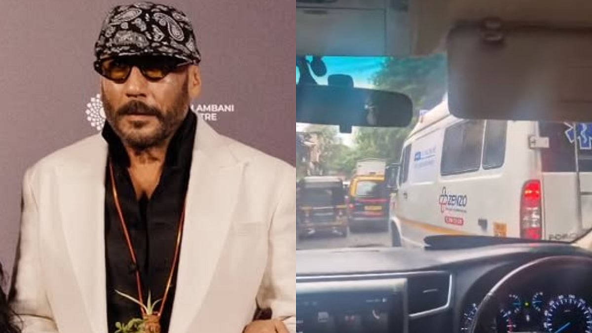 'Raaste Pe Hie Dum Tod Dega': Jackie Shroff Shares Video Of An Ambulance Stuck In Mumbai Traffic - Watch