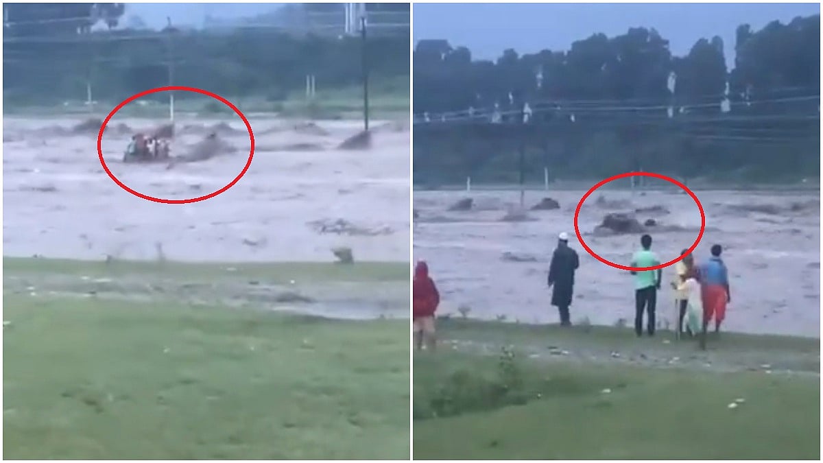 Shocking Video: 10 Labourers Feared Dead After Truck Overturns In Swollen Tons River Amid Heavy Rains In Dehradun