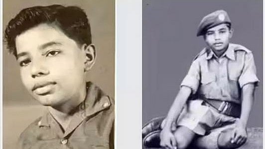Images of Narendra Modi's chilhood