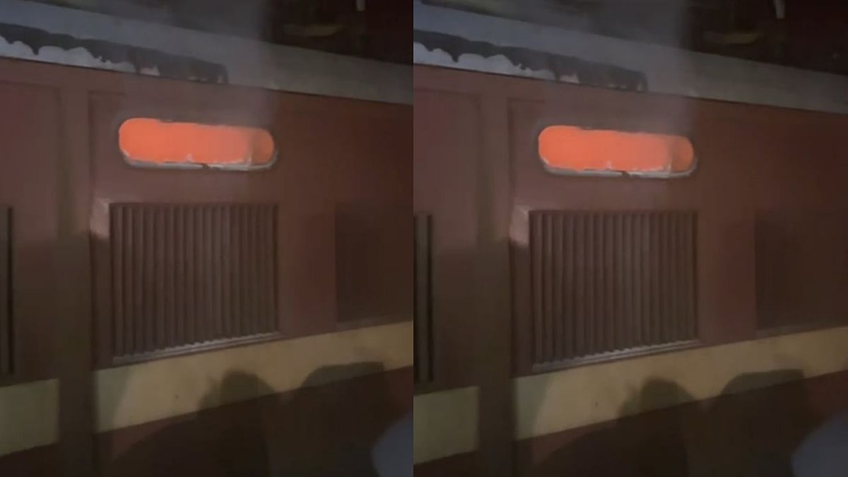 Flash And Flames Reported In Mumbai Central–Valsad Fast Passenger Loco; No Injuries; VIDEO