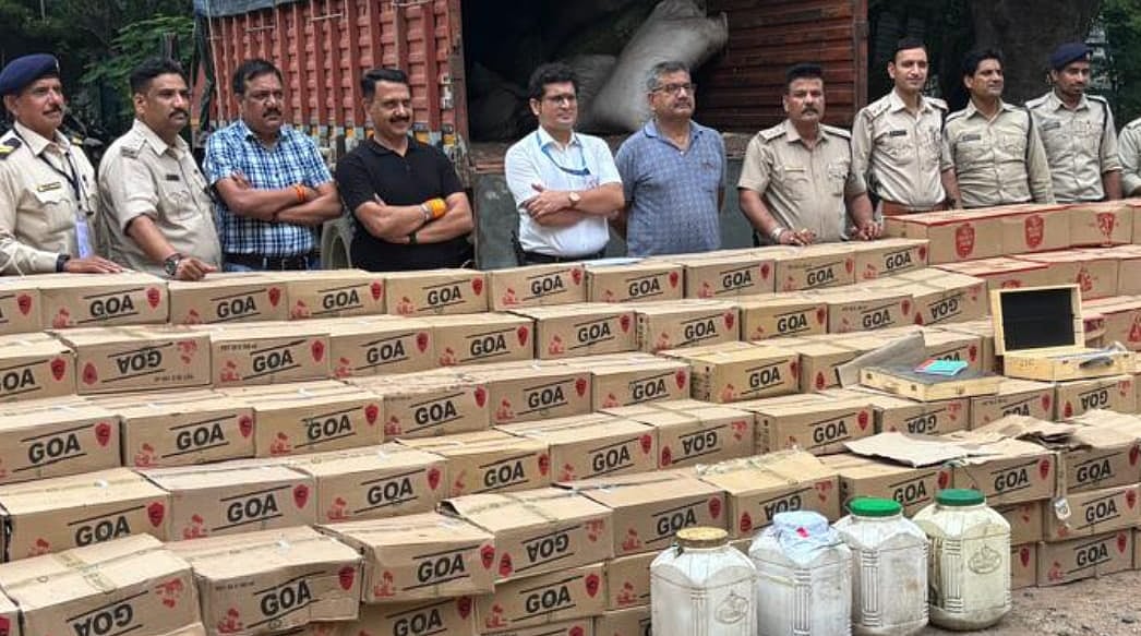 Booze Under The Bags! ₹30 Lakh Liquor Seized Near MP's Betma