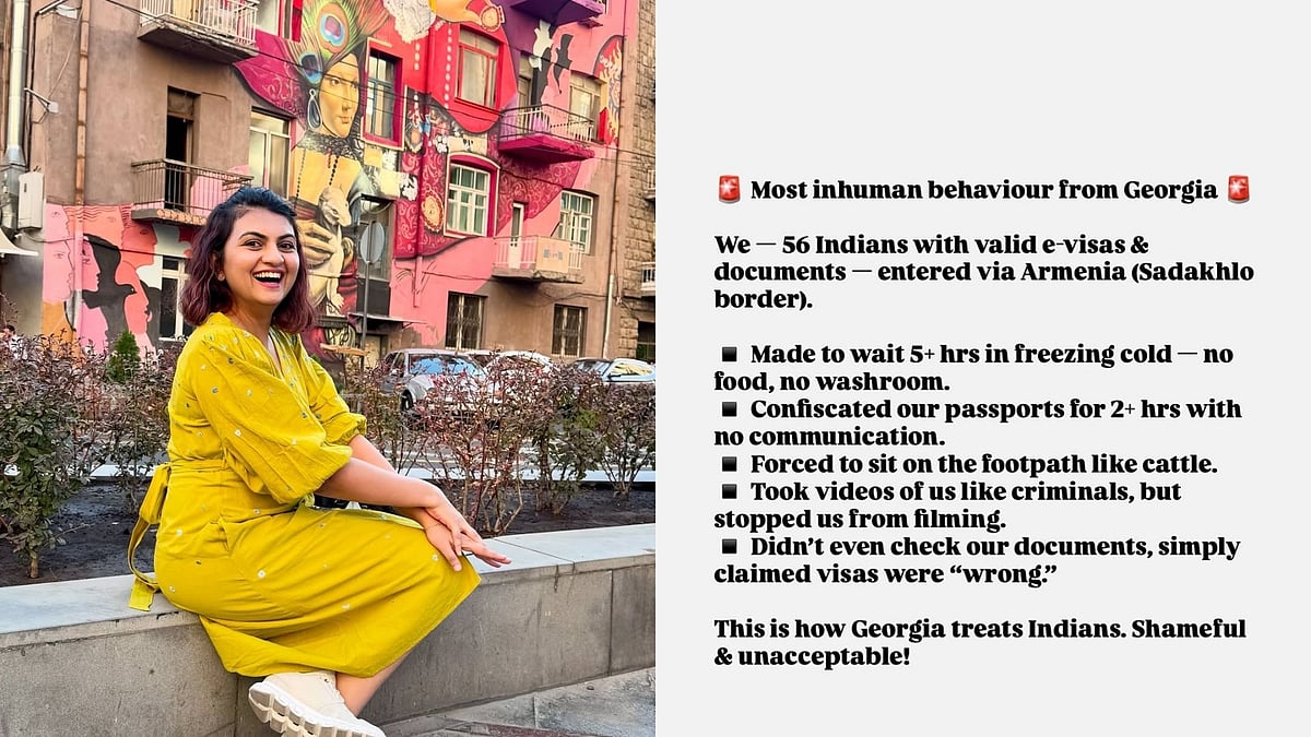 Indian Woman Accuses Georgia Checkpoint Of Inhuman Treatment: Says, 'Took Videos of Us Like Criminals'