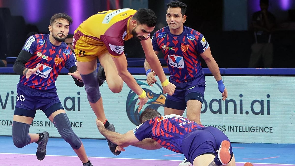 Pro Kabaddi League Season 12: Dabang Delhi Rally To Beat Telugu Titans