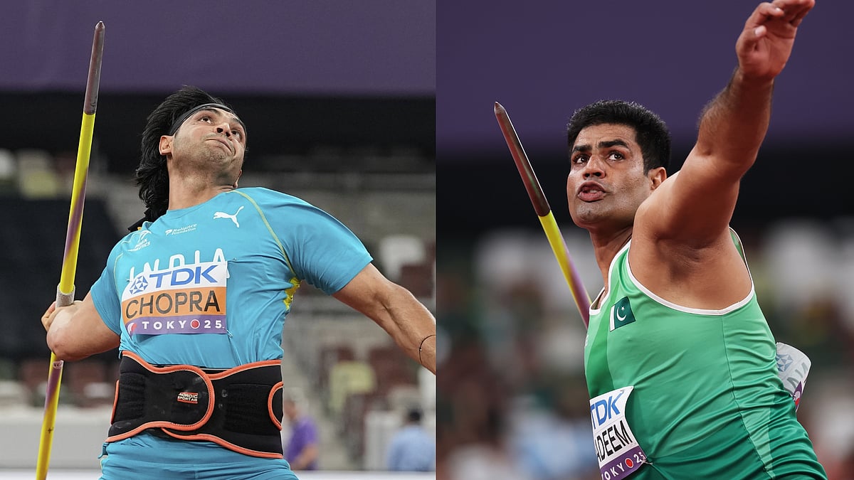 Neeraj Chopra vs Arshad Nadeem Live Streaming: How To Watch World Athletics Championships 2025 Men's...