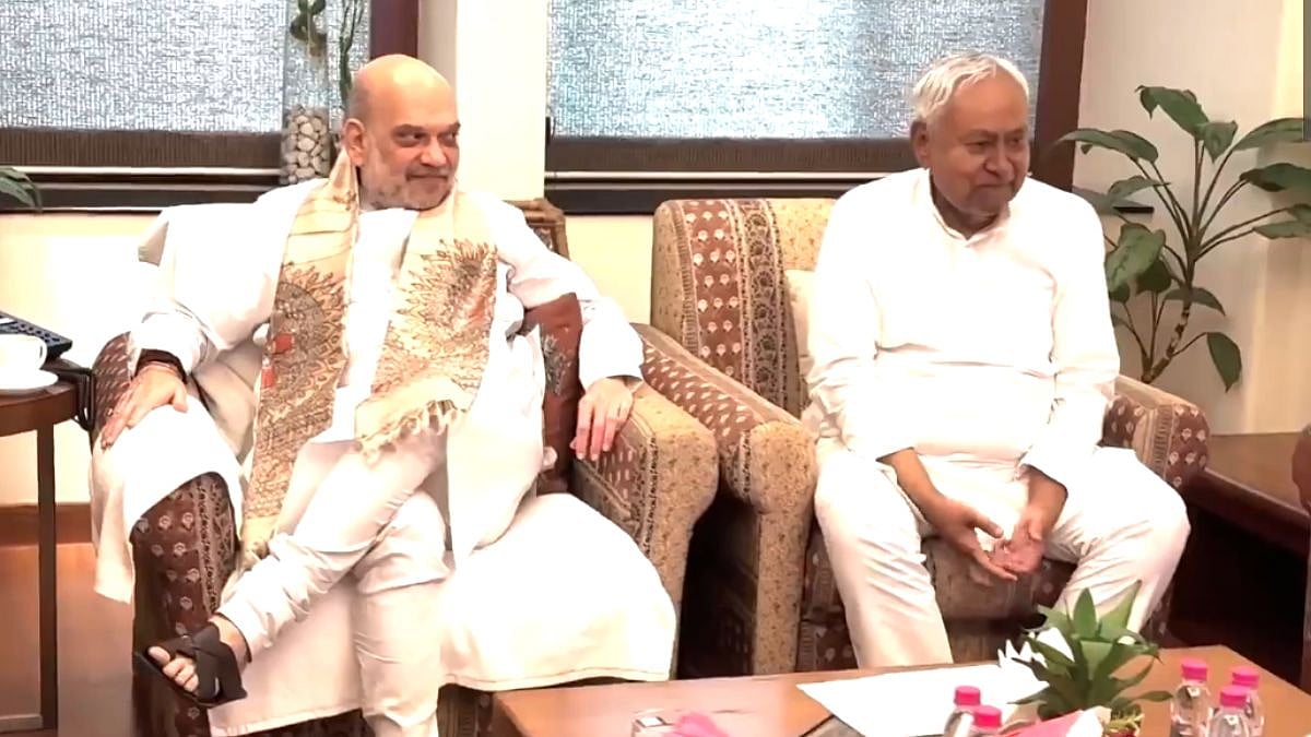 Ahead Of Bihar polls, CM Nitish Kumar And Union HM Amit Shah Meet Privately As NDA Allies Push For More Seats