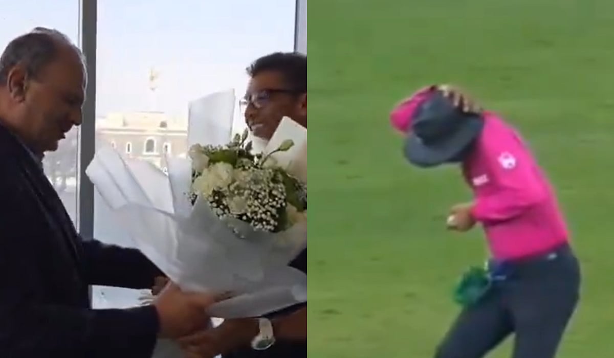 Asia Cup 2025: Pakistan Team's Manager Visits Umpire Ruchira Palliyaguruge In Hospital After Mishap Caused By Mohammad Haris; Video