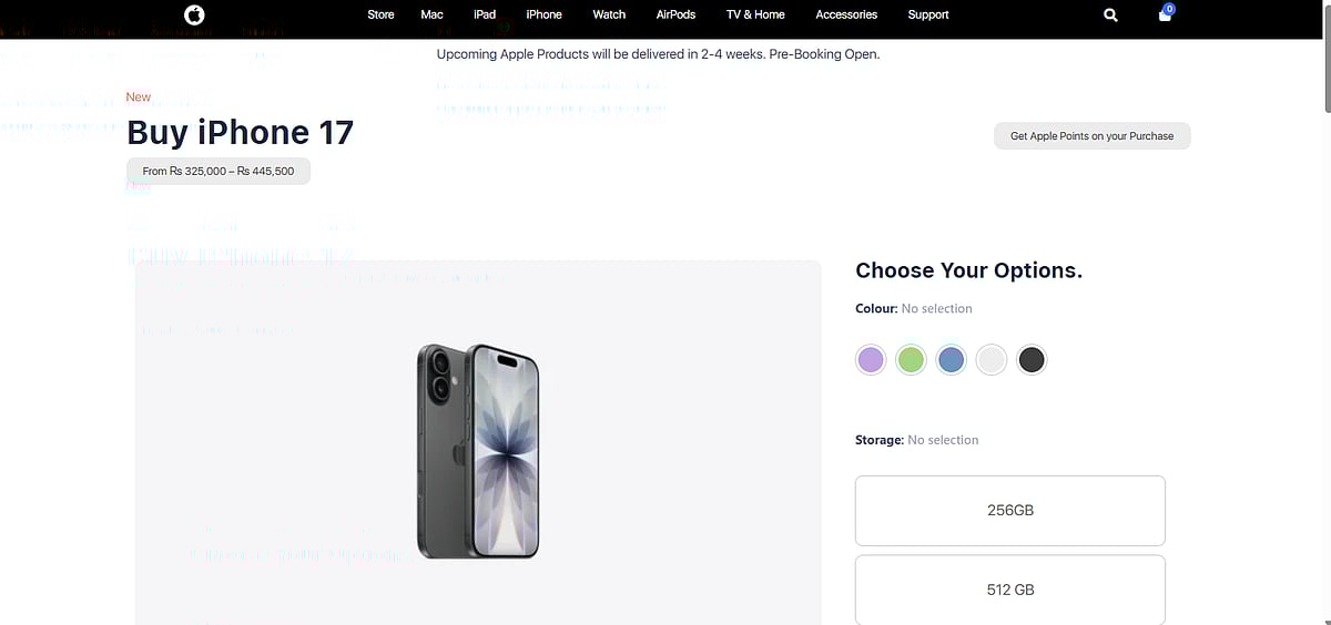 Website screengrab