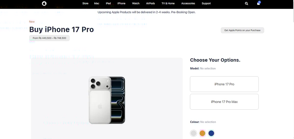 Website screengrab
