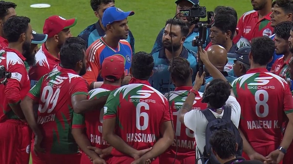 Asia Cup 2025: Suryakumar Yadav Shares Tips With Oman Players After Team India Wins The Match By 21...