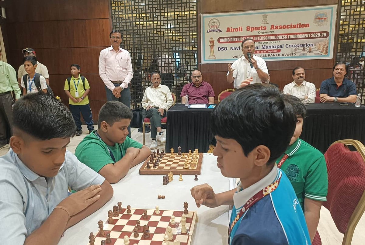 Navi Mumbai Hosts District-Level School Chess Tournament With 1,442 Students From 124 Institutions