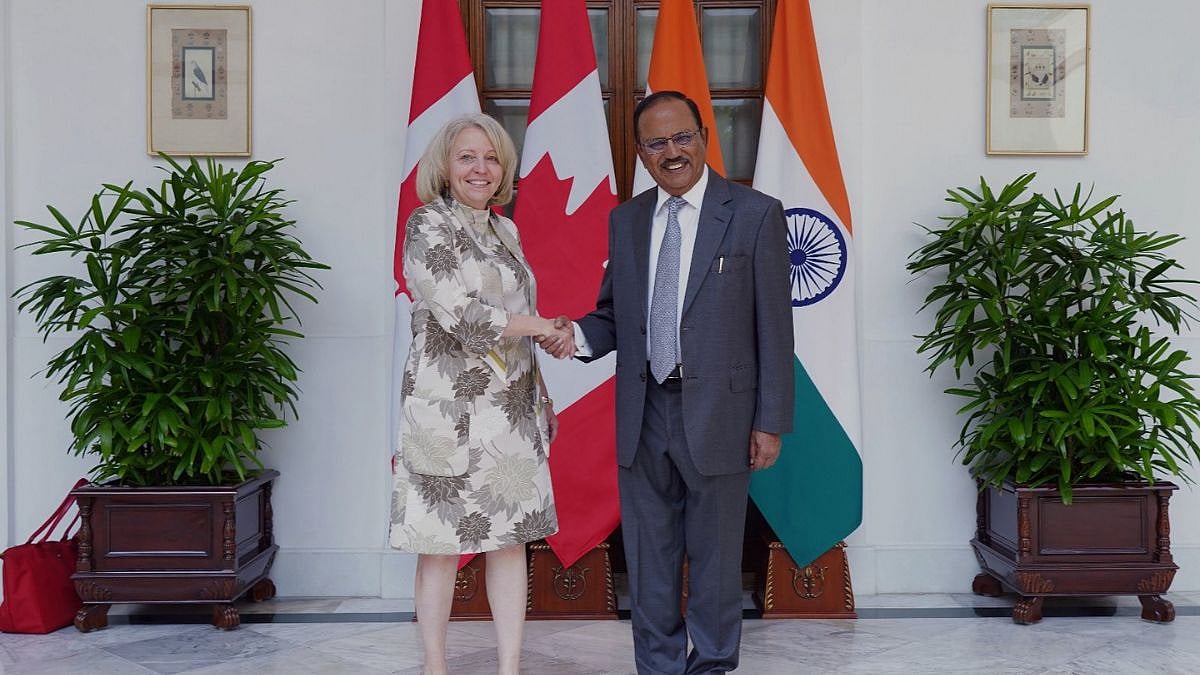 NSA Ajit Doval, Canadian Counterpart Nathalie Drouin Hold Talks To Strengthen Security,...