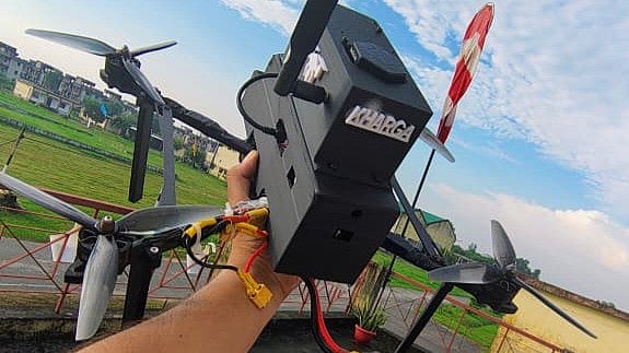 Drones Made By MP's Satna Boy Pass Test At Army Camp