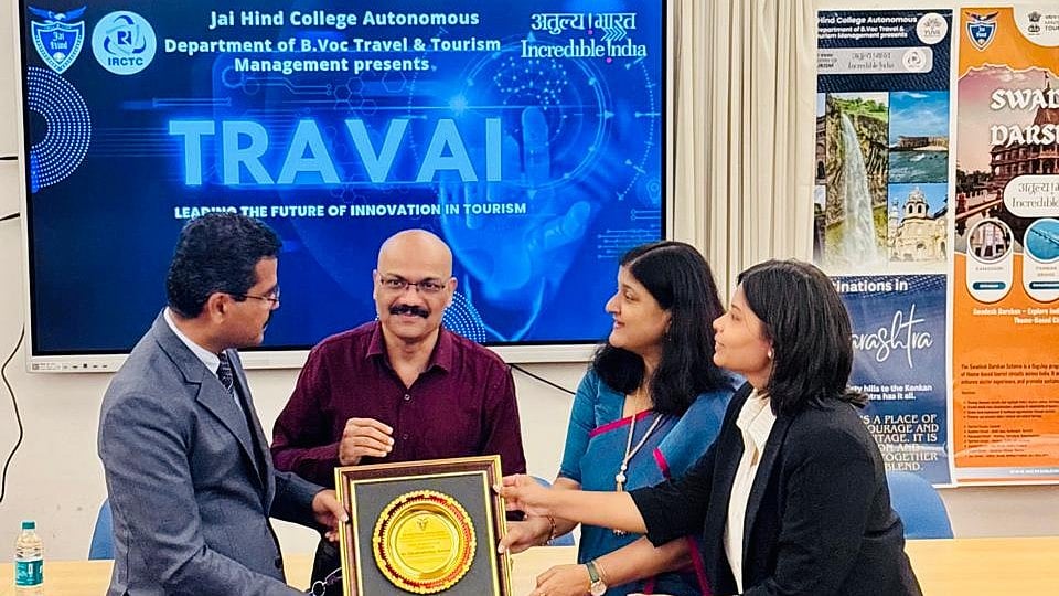 Jai Hind College 10th annual Voyage’25 festival with TravAI 2025 |