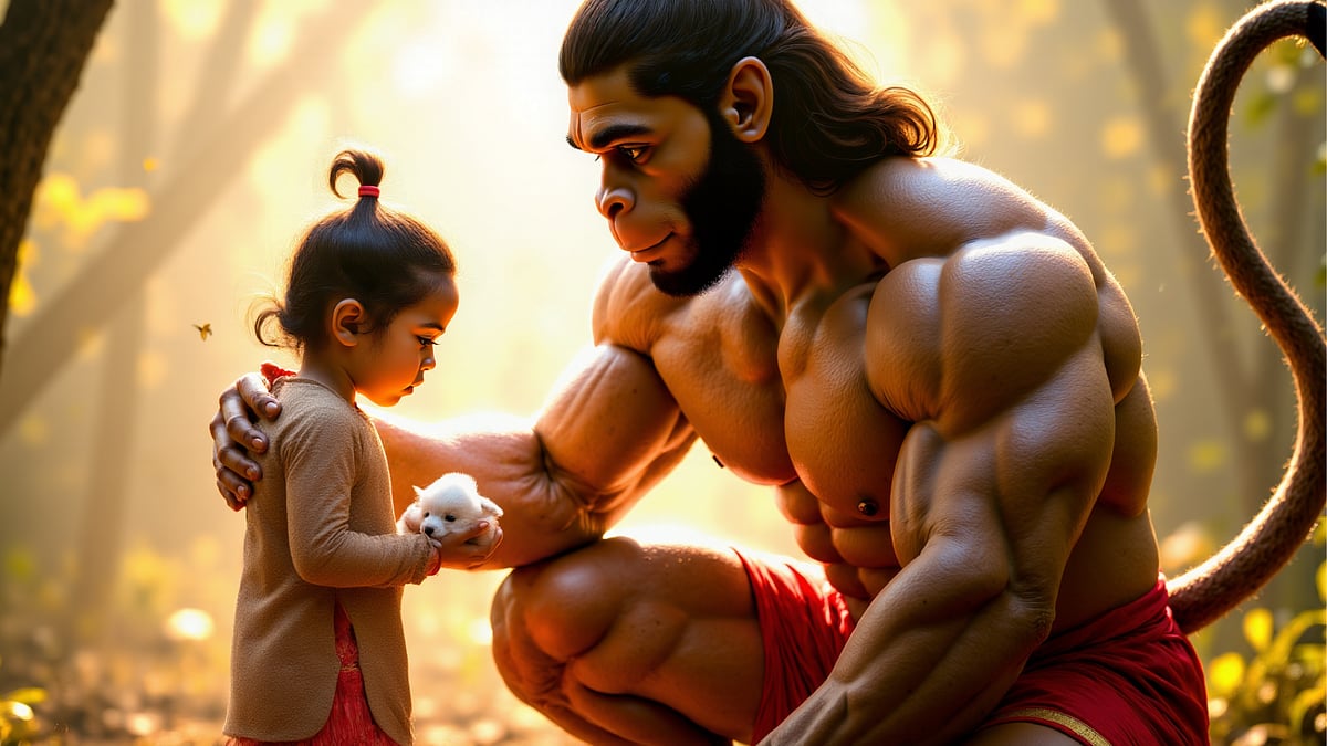 Exclusive: The World's First AI-Trained Cinematic Avatar Of Hanuman Ji. And Sonu Sood. What's The Connection Between These 2?