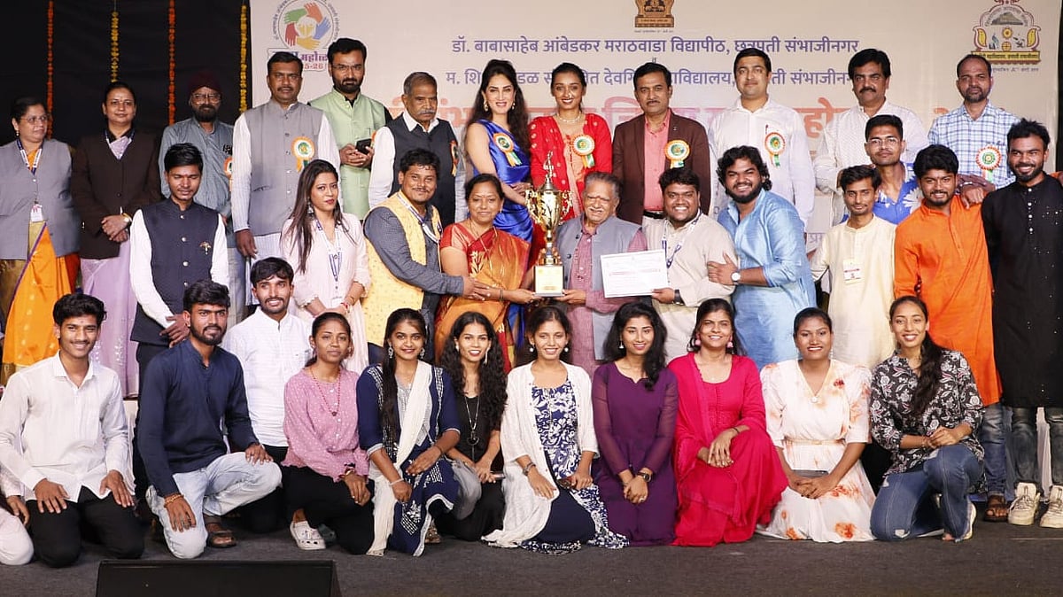 Devgiri College, BAMU Teams Win Top Honours At Chhatrapati Sambhajinagar District-Level Youth Festival