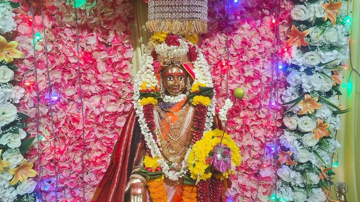 Mumbai Police Crime Branch Worships Goddess Idol Recovered 35 Years Ago Ahead Of Navratri During...