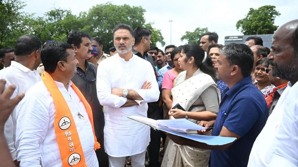 Maharashtra: Heavy Rainfall Damages Crops In Sangoba Village; Minister Yogesh Kadam Visits Affected...