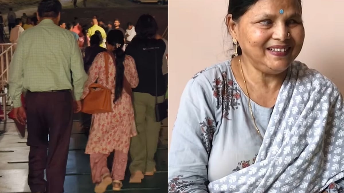 Woman Shares How Blind Parents Raised Her & Re-Unites Them With Their Gurus At Alumni: Internet Showers Love