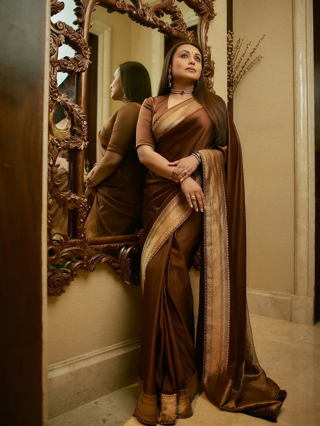 She won the Best Actress award for her performance in Mrs Chatterjee Vs Norway