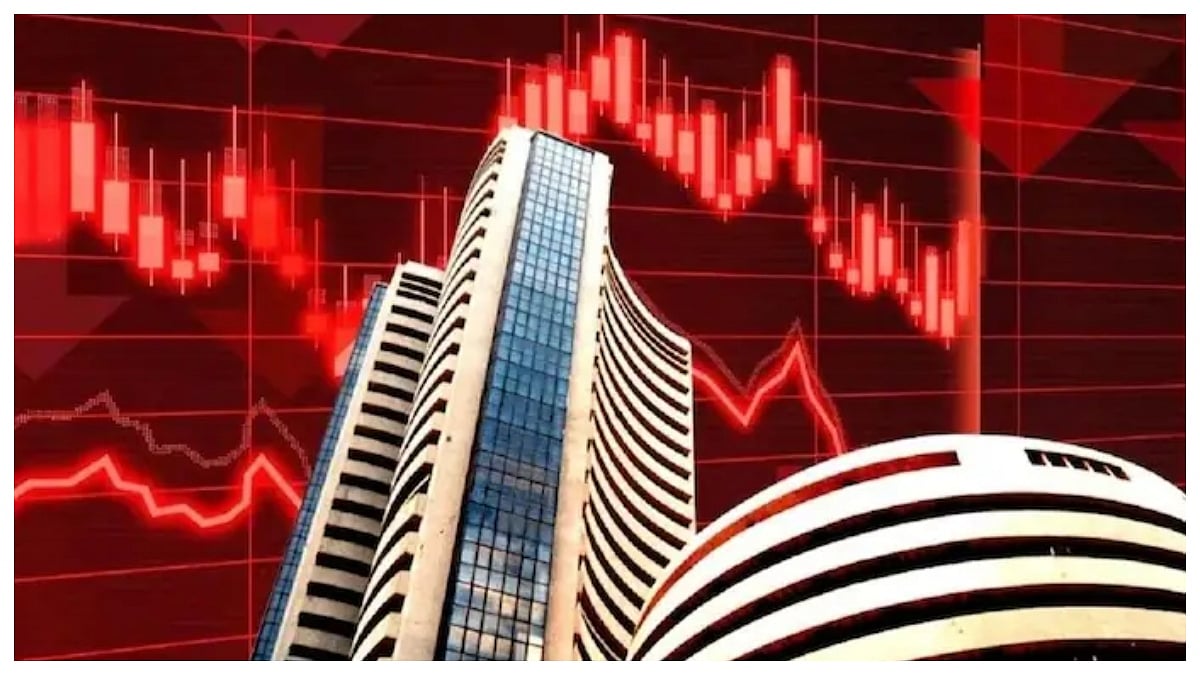 Sensex, Nifty Nosedive Backed By Weak Global Cues, PSU Bank Stocks Drag