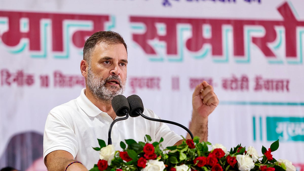 Congress Leader Rahul Gandhi Accuses Nitish Govt Of Using EBCs As Vote Bank, Promises Act For Preventing Atrocities - VIDEO
