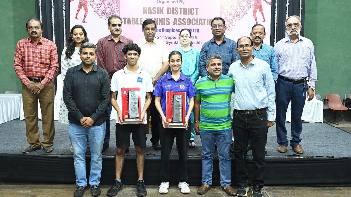 Pune's Ishan Khandekar, Naisha Rewaskar Win U-17 Titles At State Table Tennis Tournament Held In Nashik