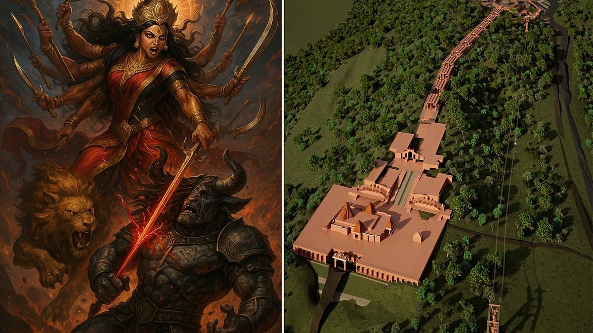 Navratri 2025 Day-4: When Maa Bijasan Destroyed Raktbeej... Famous Salkanpur Temple Perched On...