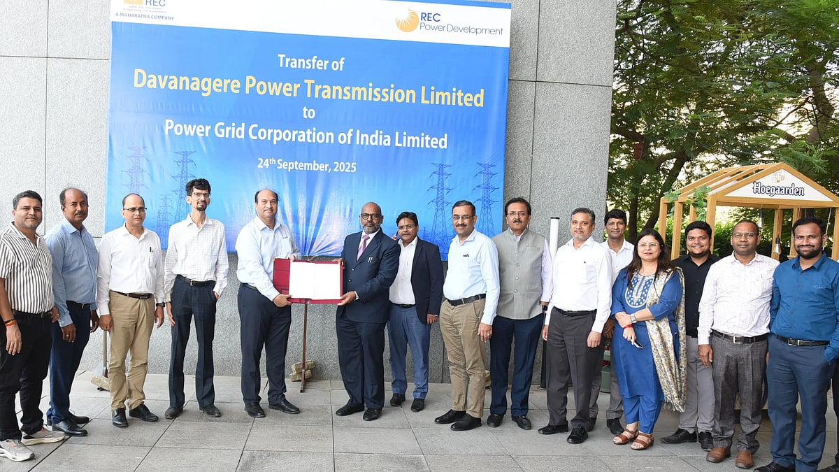 Power Grid Takes Over Davanagere Transmission Project